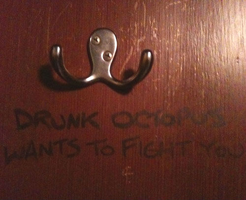 coat hanger peg that looks like a drunk octopus