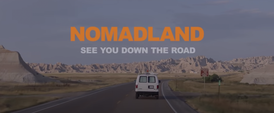Nomadland opening title