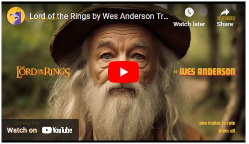 Watch an AI trailer for Wes Anderson's 'Lord of the Rings
